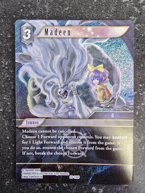 Final Fantasy TCG - Madeen (29-116H) Foil Summon Card - FF IX